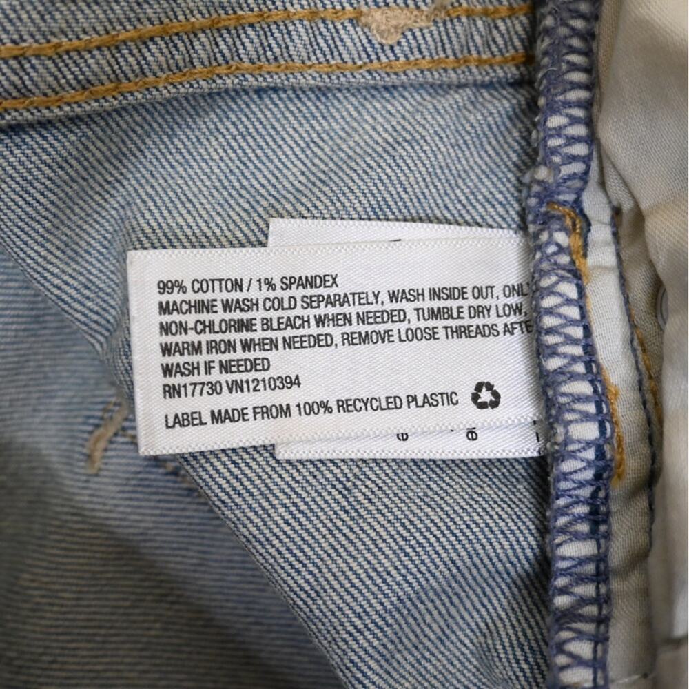 Universal Thread Womens 2/26R Vintage Midi Jean Shorts - Picture 10 of 10